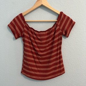 MOSSIMO Short sleeve crop top